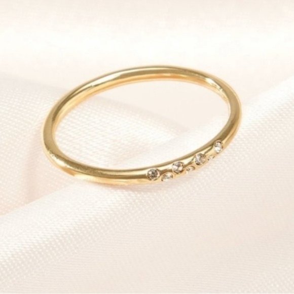 Stella & Dot | Ring | Everyday Pave Stacking Ring - Picture 1 of 5